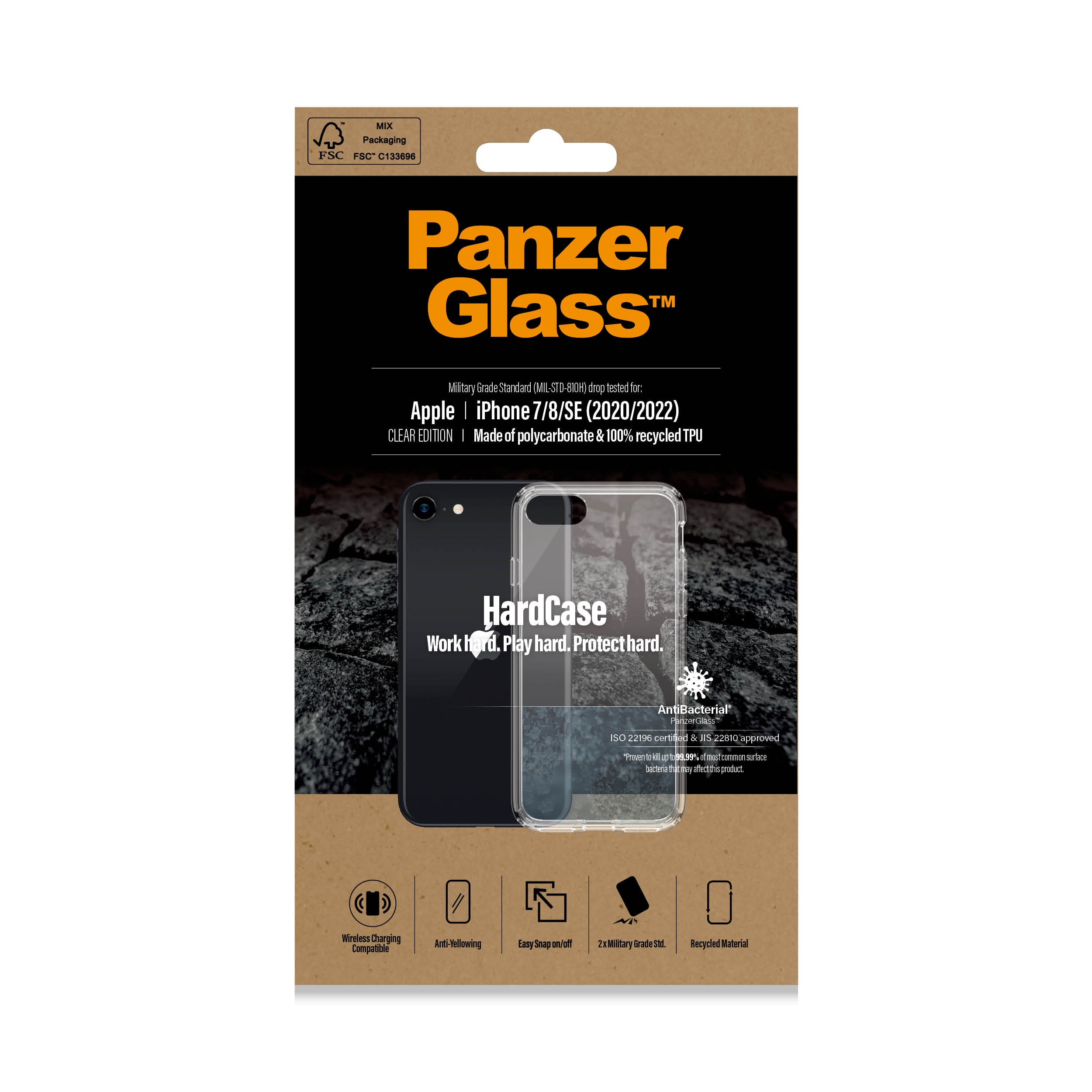 iPhone SE (2020) Hardcase Transparent