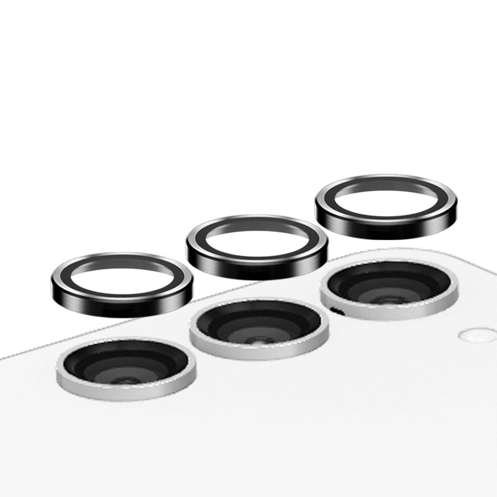 Samsung Galaxy S23 FE Hoops Camera Lens Protector Svart