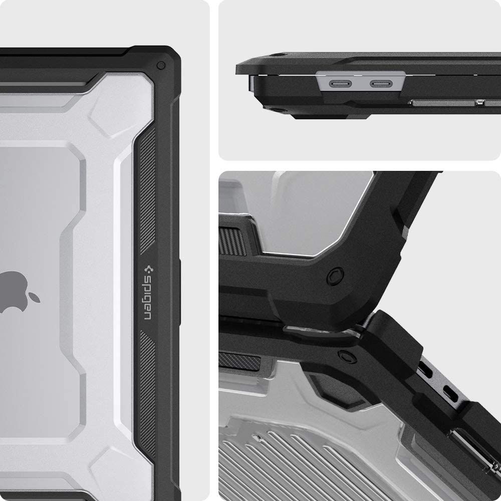 MacBook Pro 16 Case Rugged Armor Black