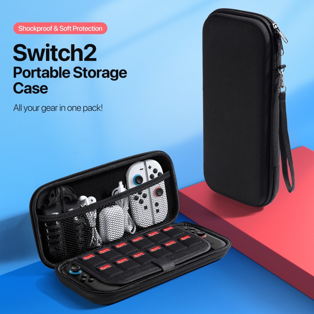 Nintendo Switch 2 Förvaringsväska svart