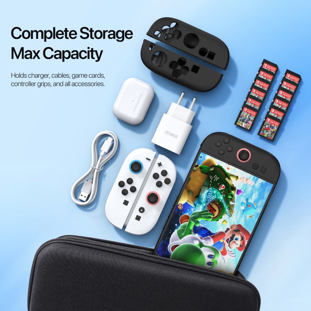 Nintendo Switch 2 Förvaringsväska svart