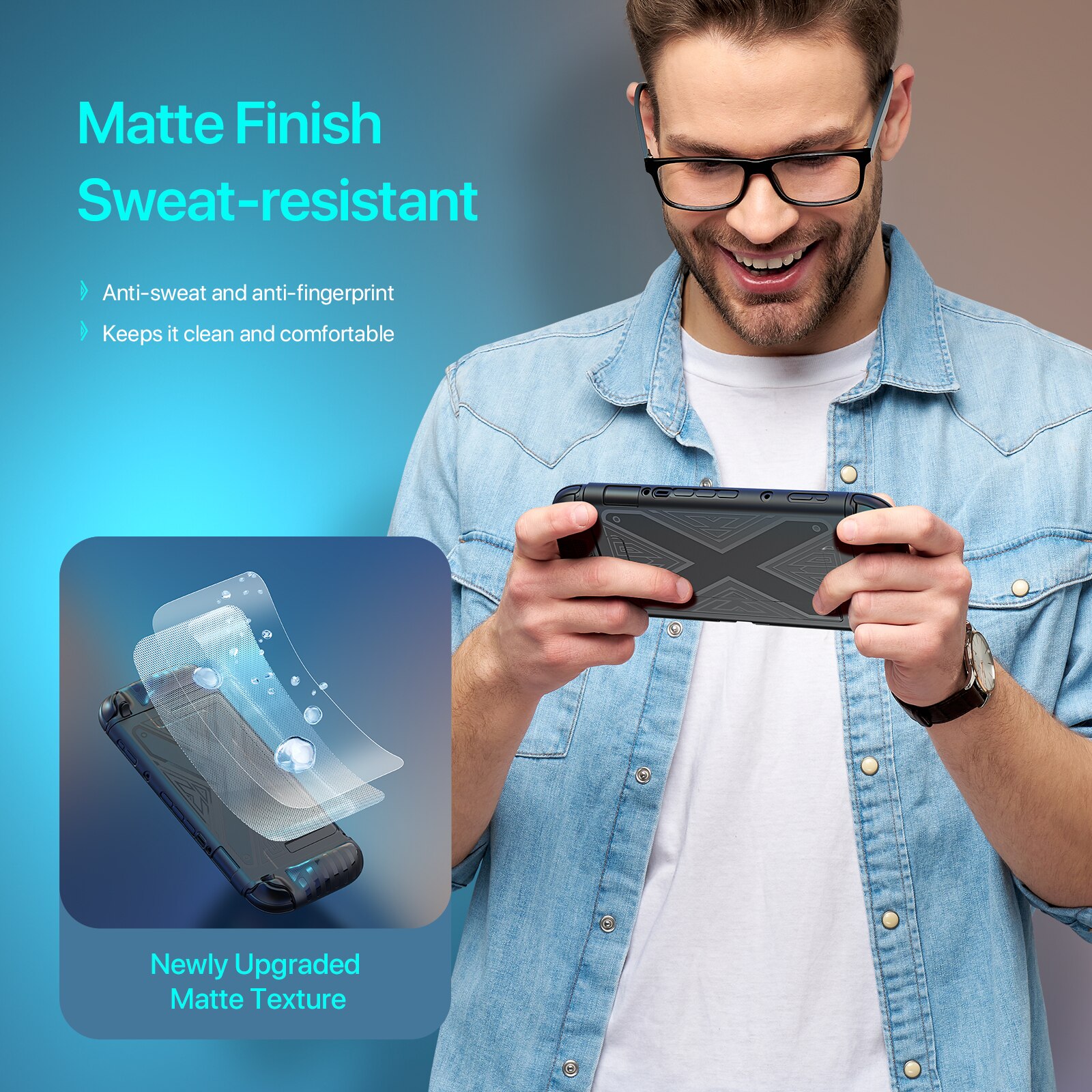 Grip X Skal Nintendo Switch 2 Svart