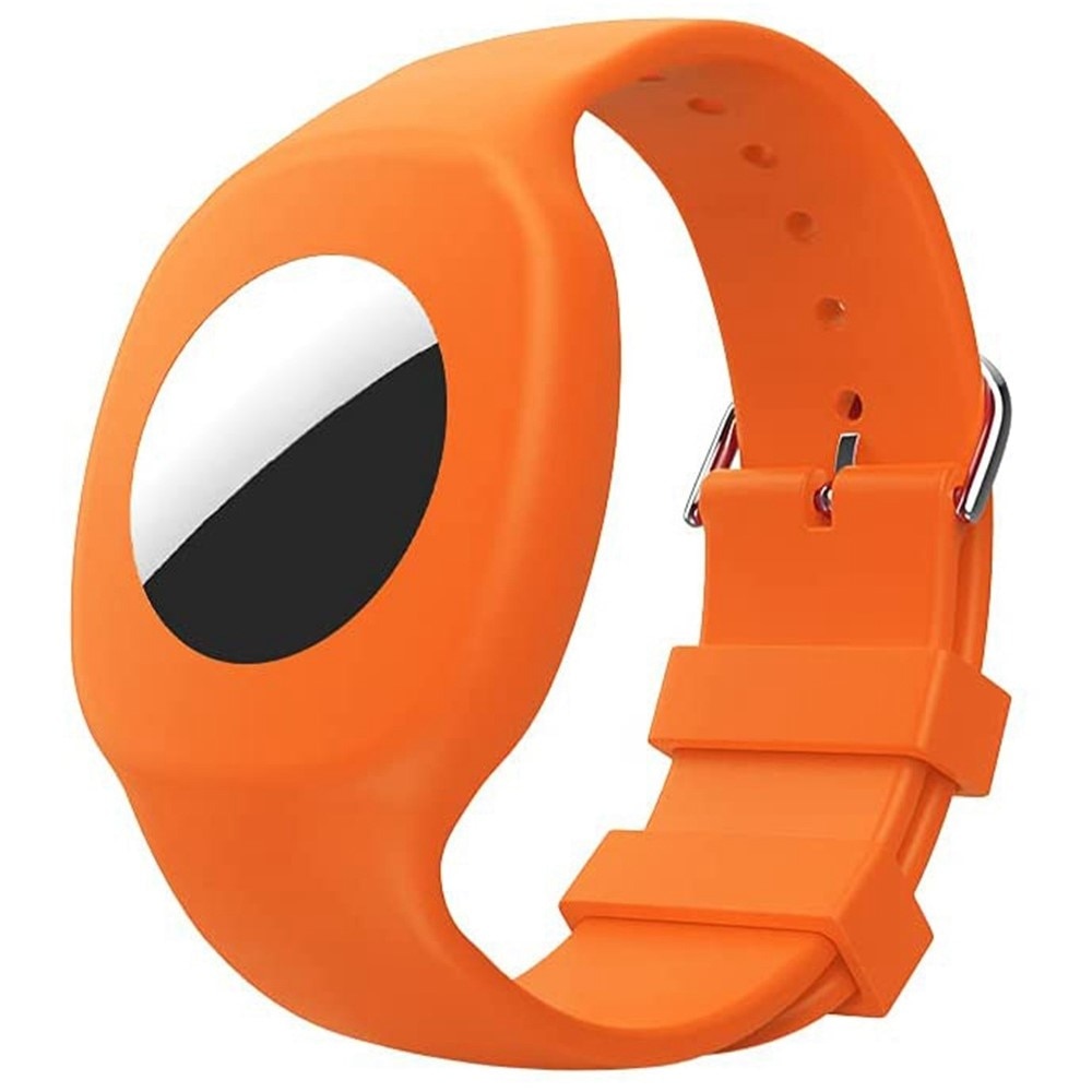 Apple AirTag Silikonarmband Barn orange