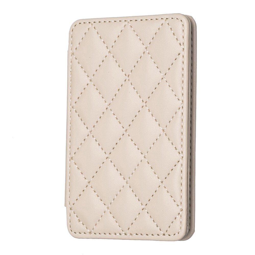 Universal Korthållare Quilted beige