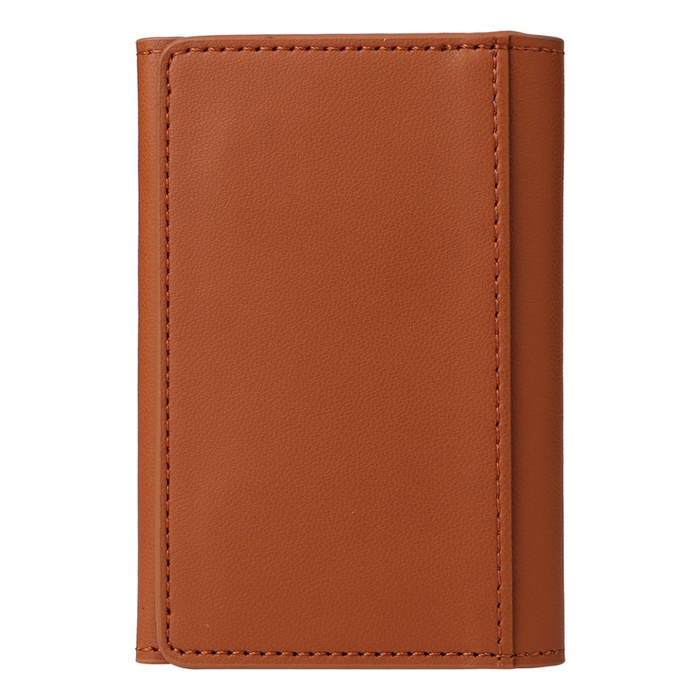 Läderplånbok MagSafe Kickstand brun