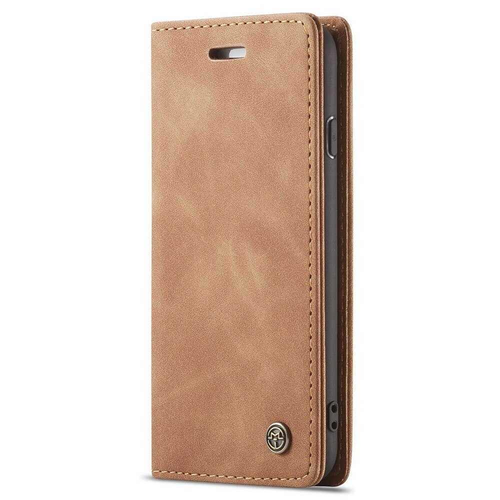 Slim Plånboksfodral iPhone SE (2020) cognac