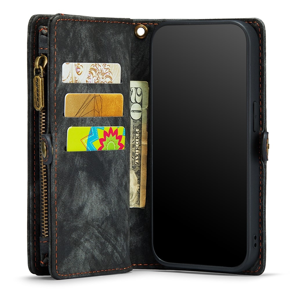 Multi-slot Plånboksfodral iPhone 11 grå