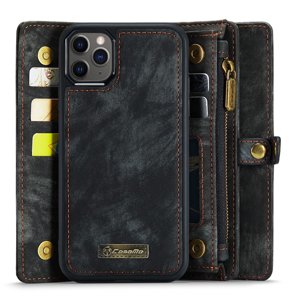 Multi-slot Plånboksfodral iPhone 11 Pro Grå