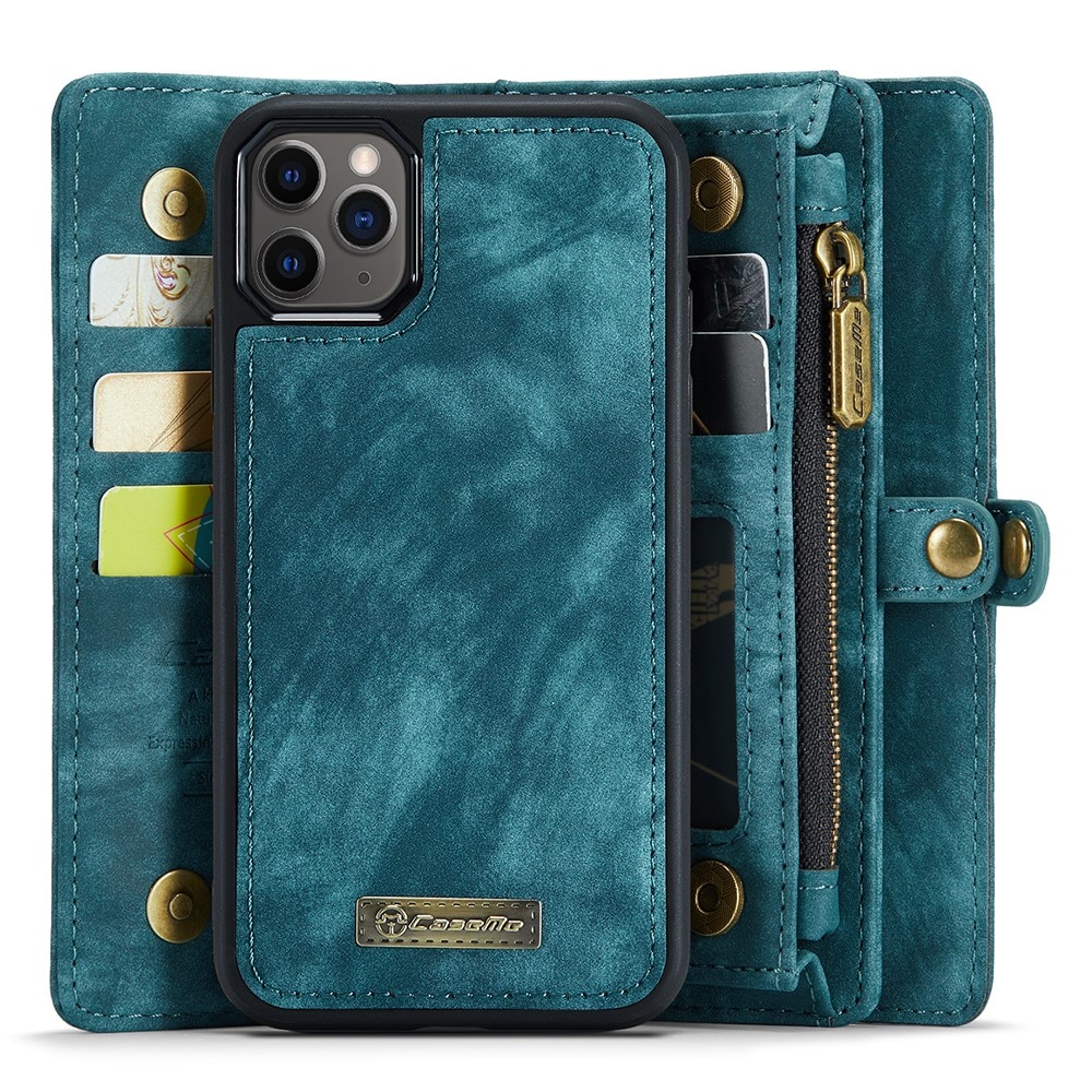 Multi-slot Plånboksfodral iPhone 11 Pro blå