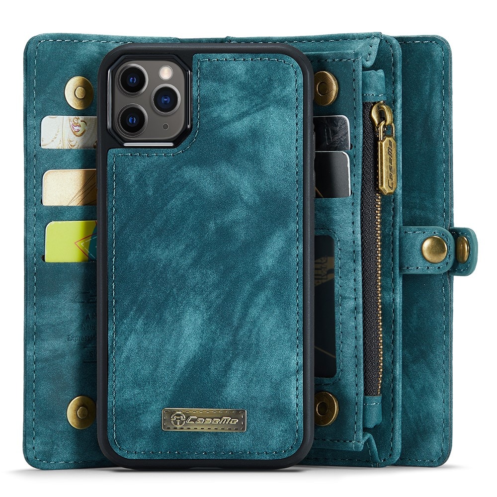 Multi-slot Plånboksfodral iPhone 11 Pro Blå