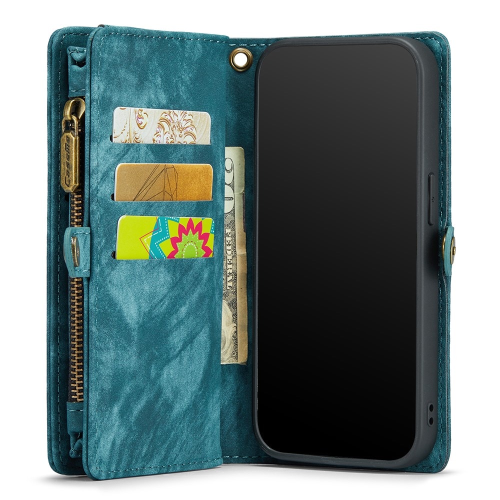 Multi-slot Plånboksfodral iPhone 11 Pro Blå