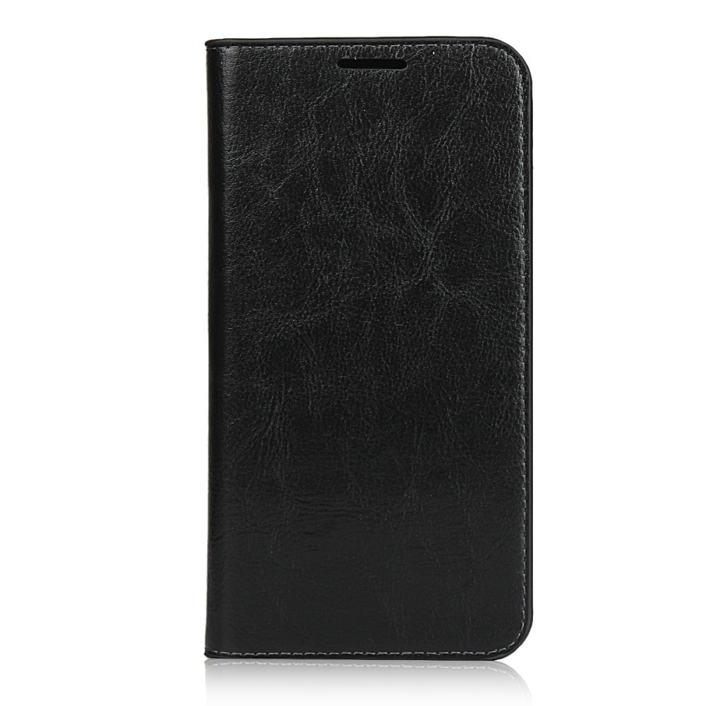 Mobilfodral Äkta Läder iPhone 11 Pro Svart