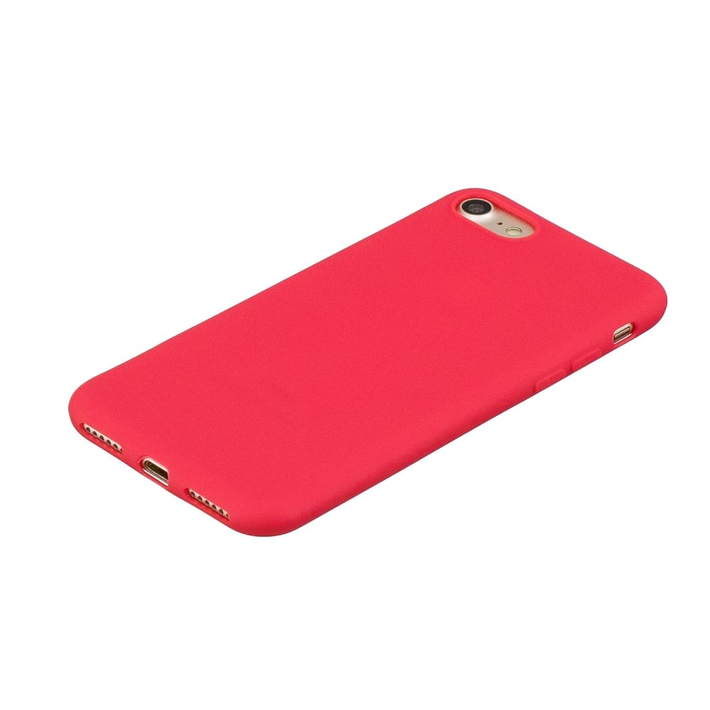 TPU Skal iPhone SE (2022) röd