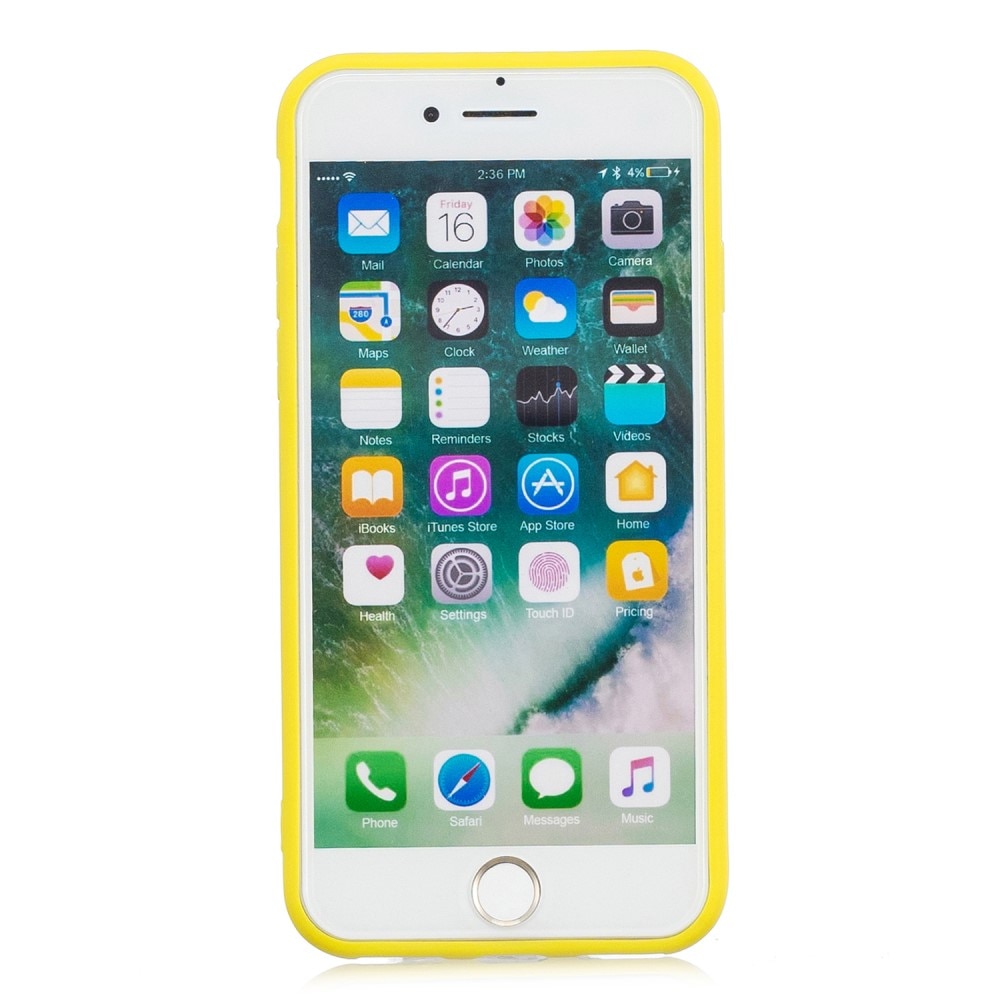 TPU Skal iPhone SE (2020) gul