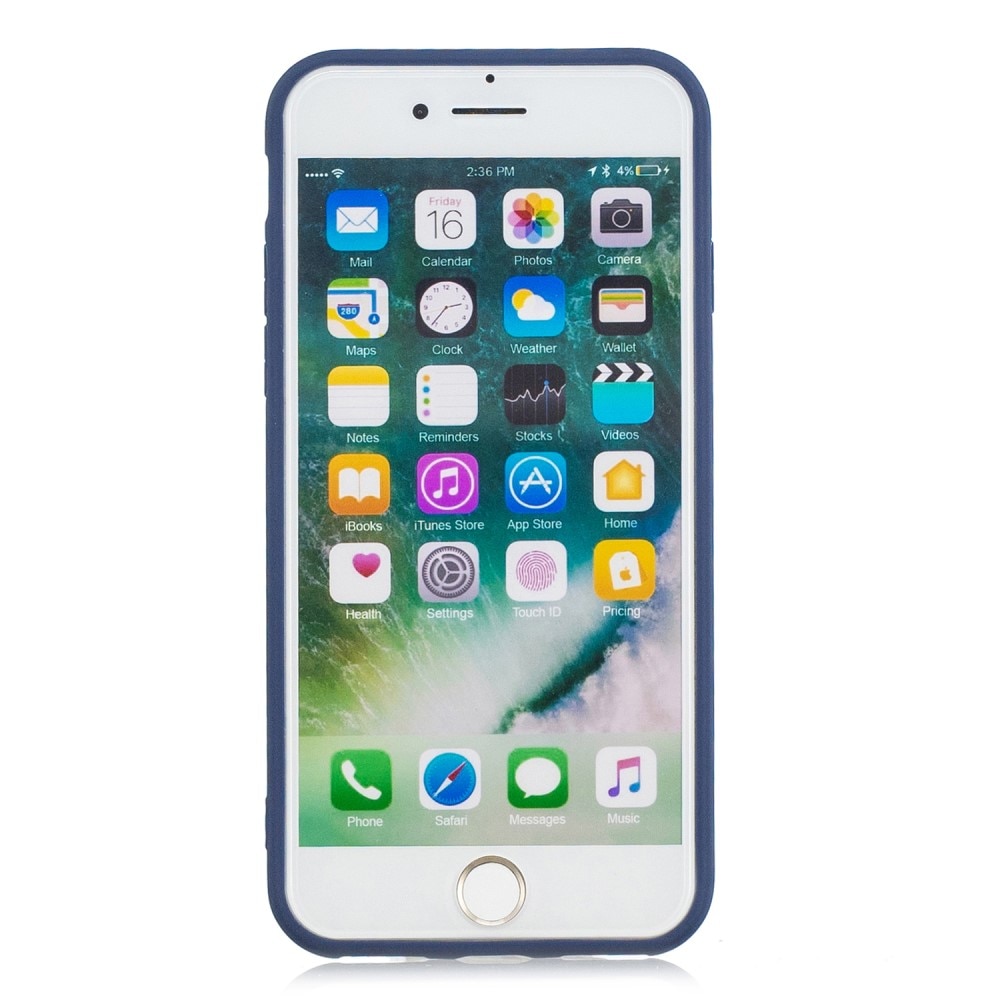 TPU Skal iPhone 7 blå