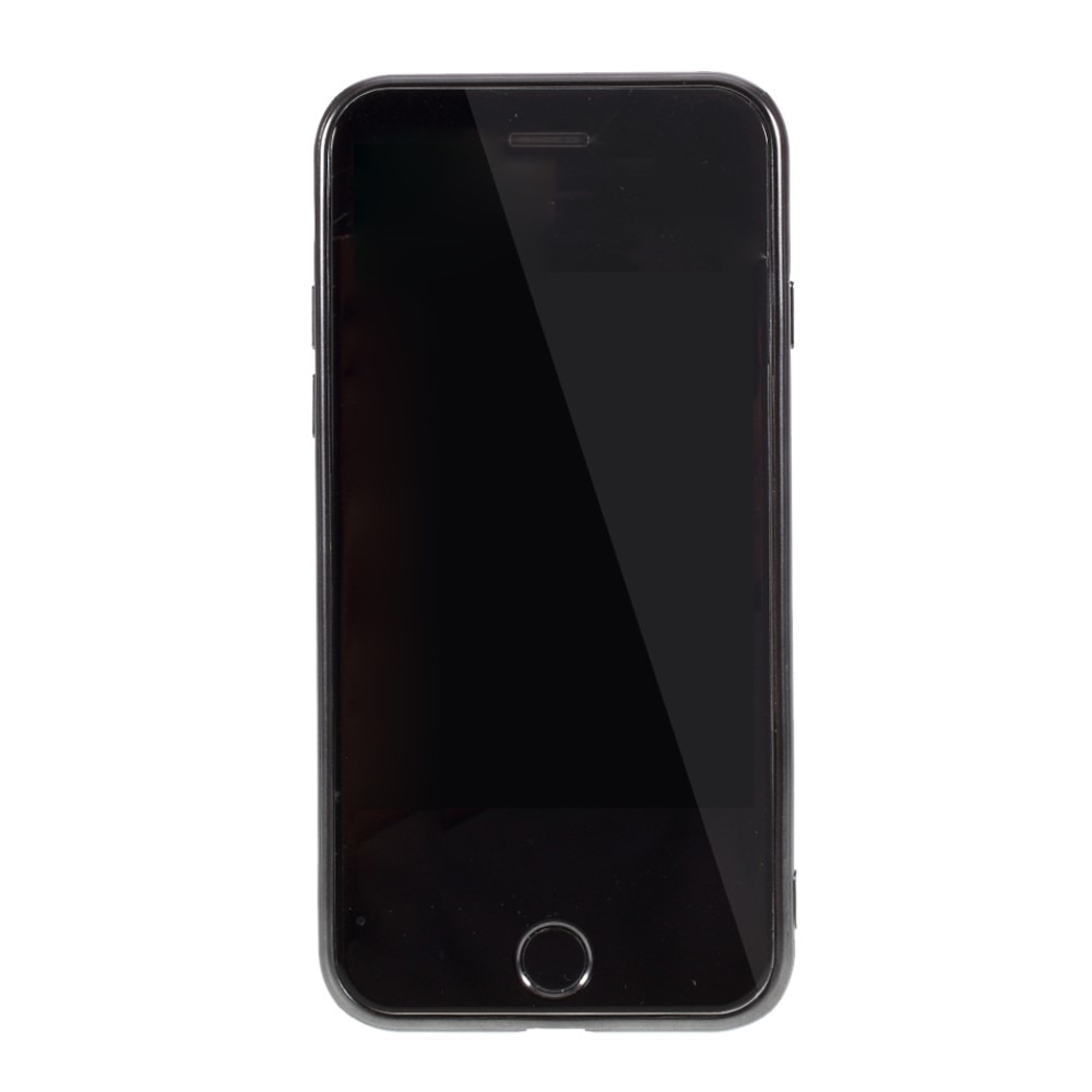 Glitterskal iPhone SE (2022) svart