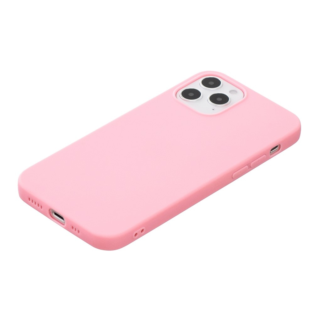 TPU Skal iPhone 12/12 Pro rosa