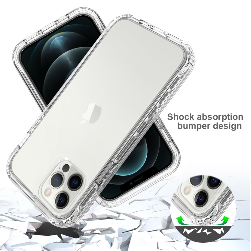 Full Cover Skal iPhone 12/iPhone 12 Pro Genomskinlig