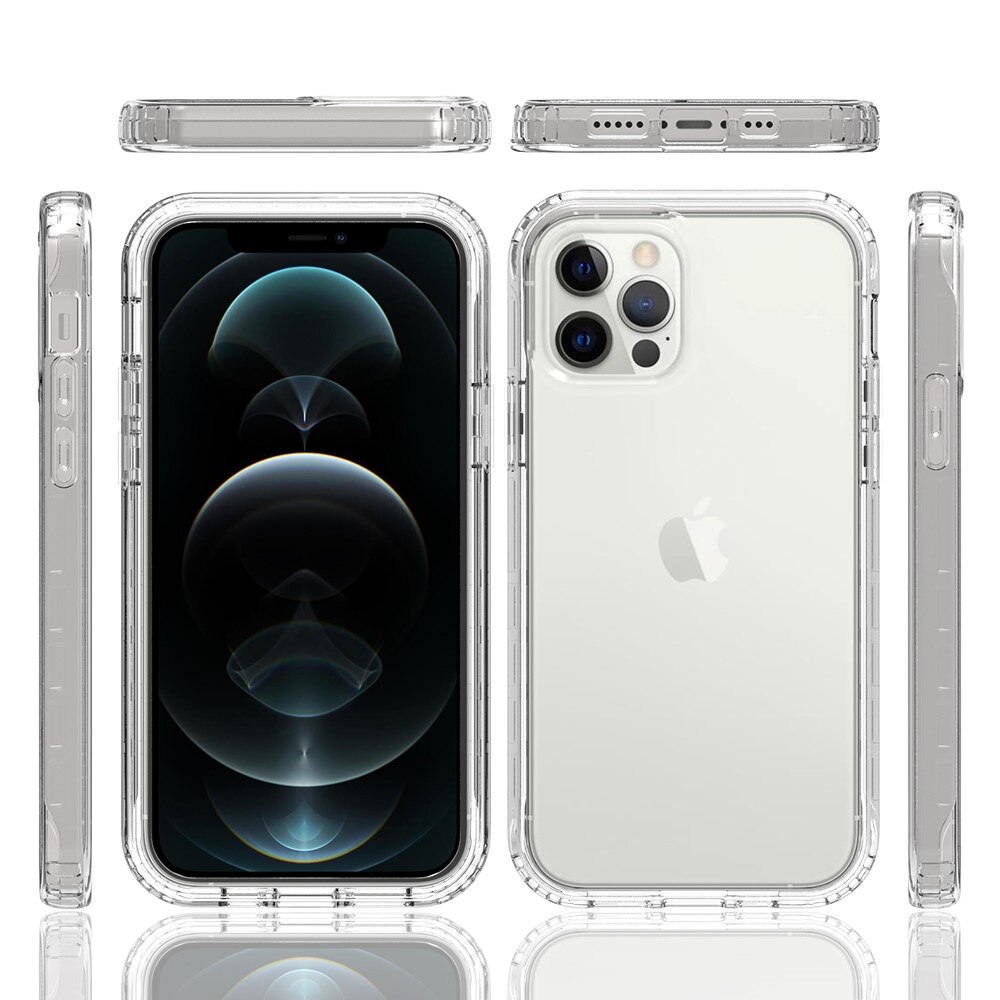Full Cover Skal iPhone 12/iPhone 12 Pro Genomskinlig