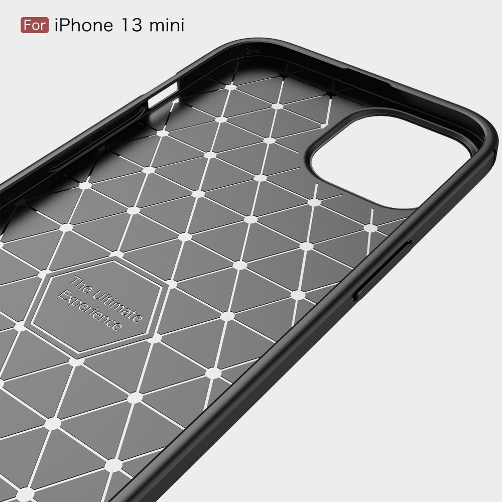 Apple iPhone 13 Mini Skal TPU Brushed Svart