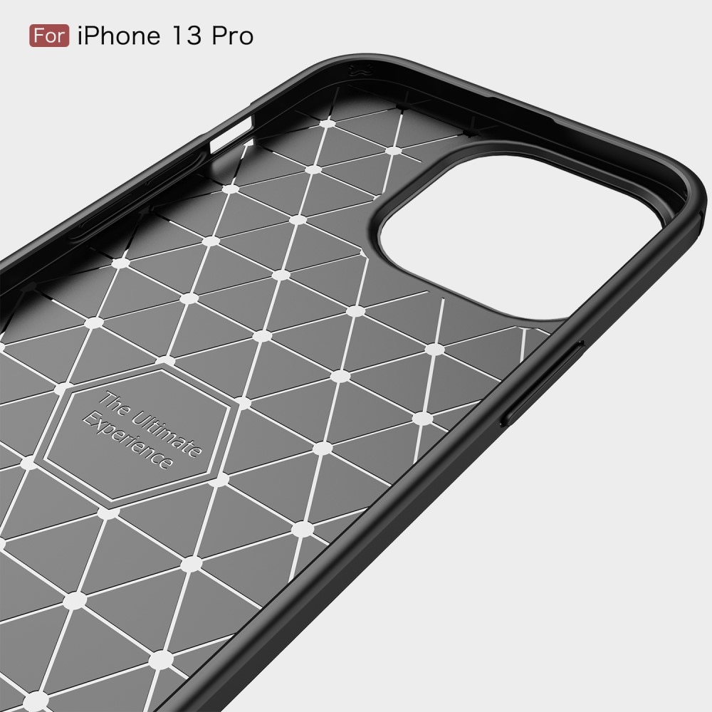 iPhone 13 Pro Skal TPU Brushed Svart
