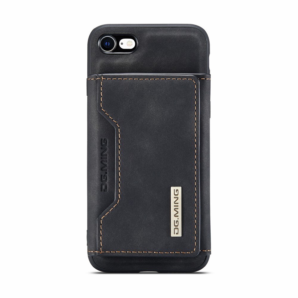 Magnetic Card Slot Case iPhone SE 2022 Svart