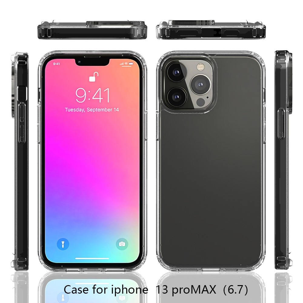 Crystal Hybrid Case iPhone 13 Pro Max Transparent