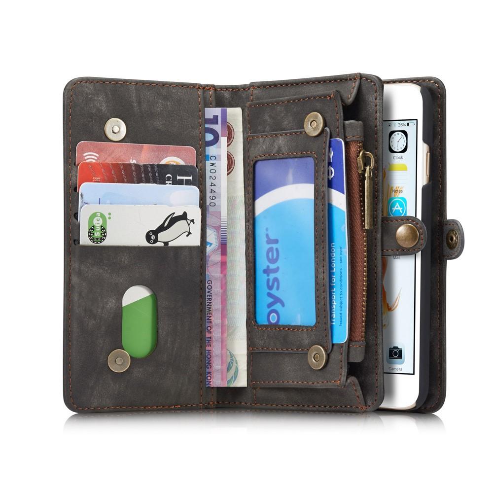Multi-slot Plånboksfodral iPhone 6 Plus/6S Plus Grå