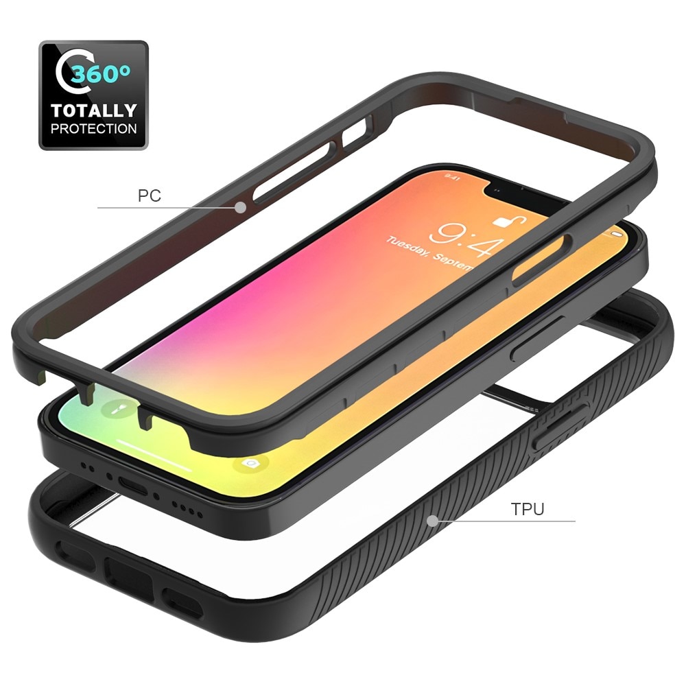 Full Cover Skal iPhone 13 Mini Svart