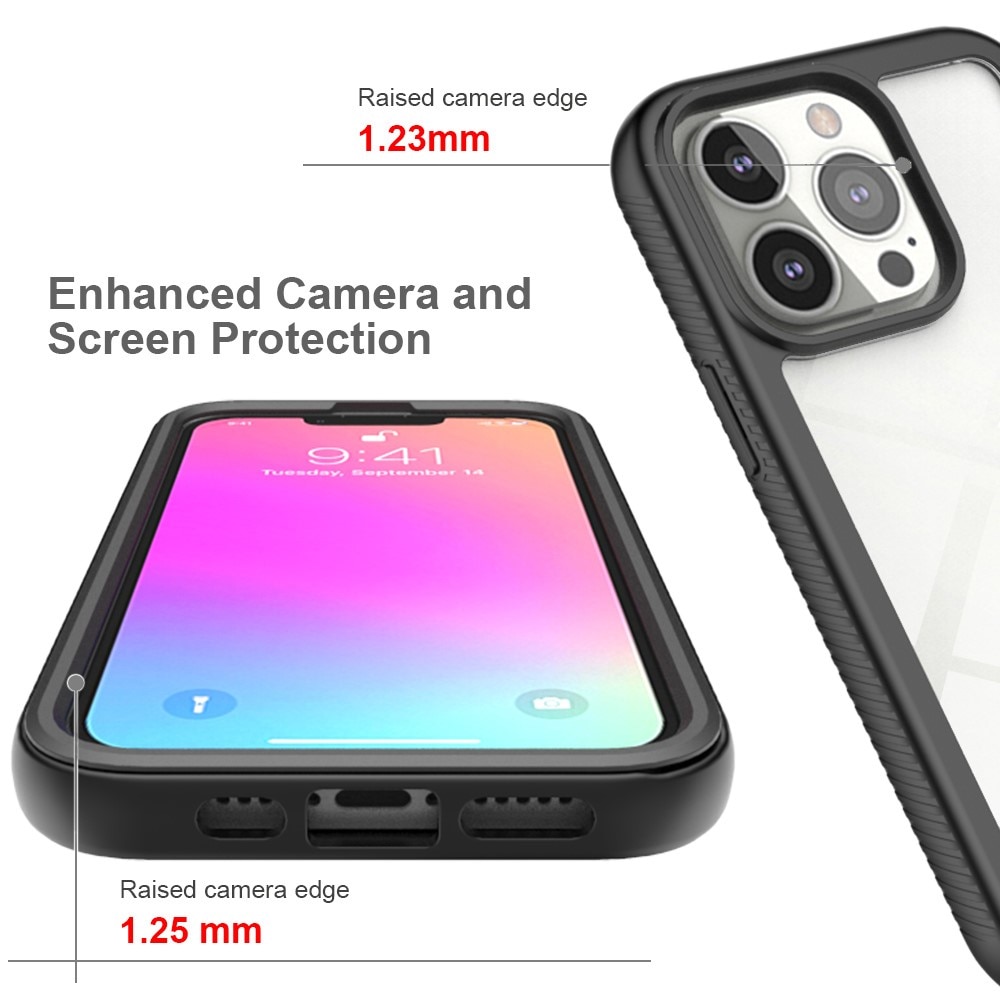 Full Cover Skal Apple iPhone 13 Pro Svart