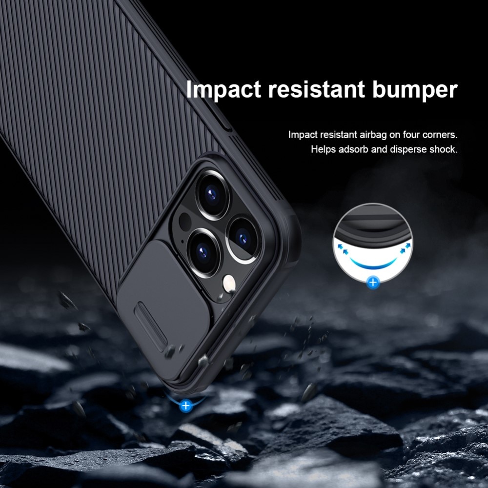 CamShield Skal iPhone 13 Pro Max Svart