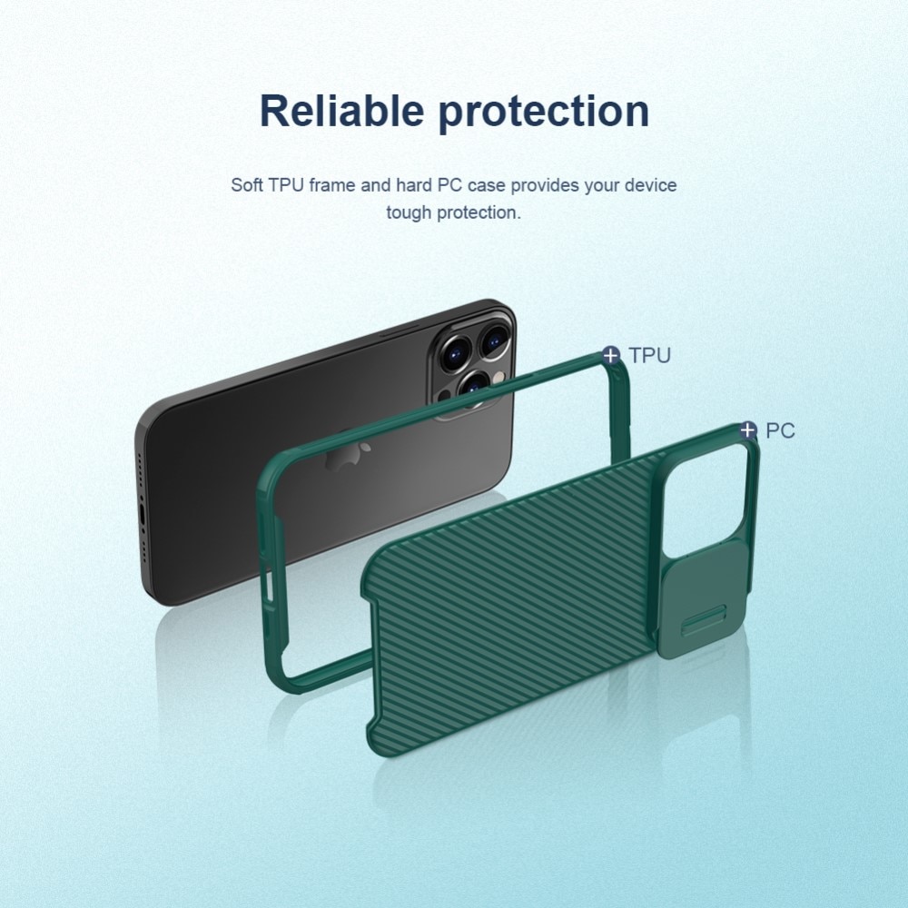 CamShield Skal Apple iPhone 13 Pro Grön
