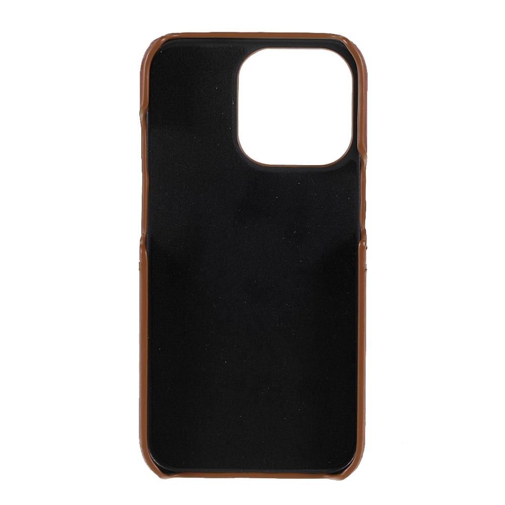 Card Slots Case Apple iPhone 13 Pro Max brun