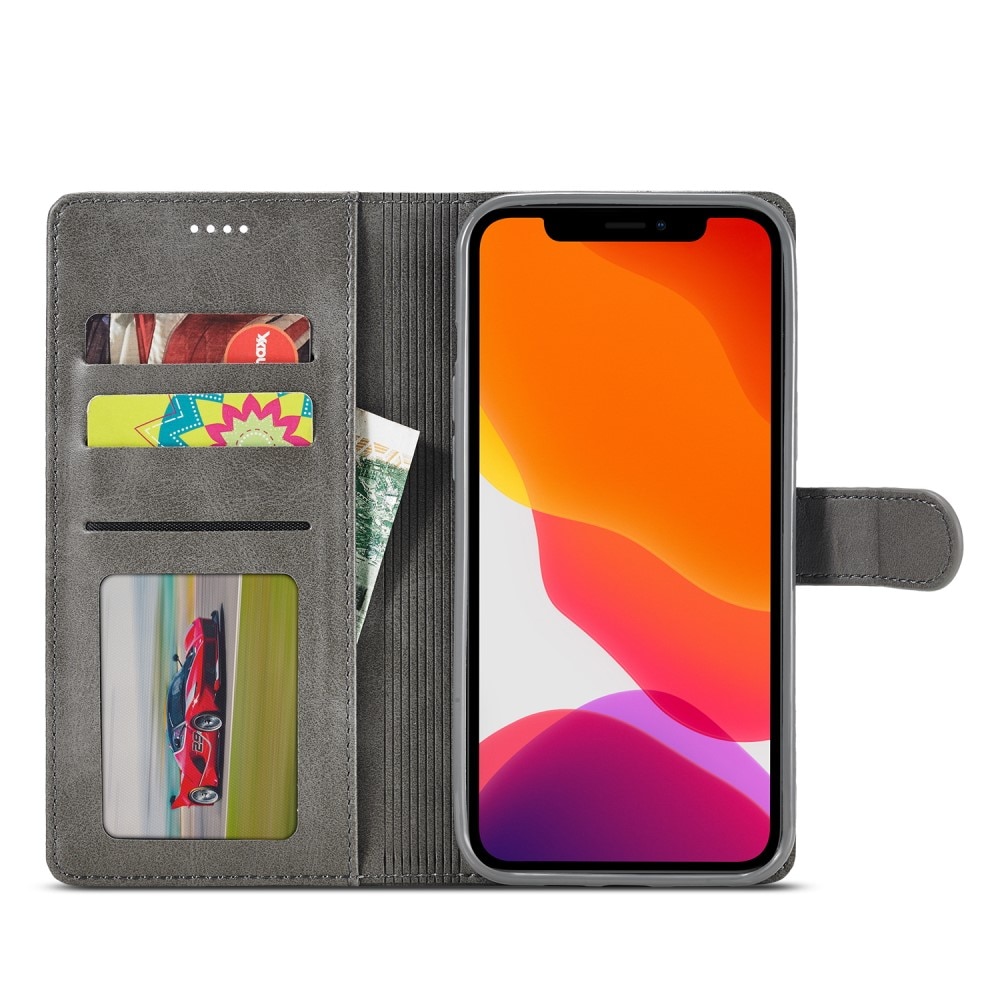 Plånboksfodral iPhone 13 Pro grå