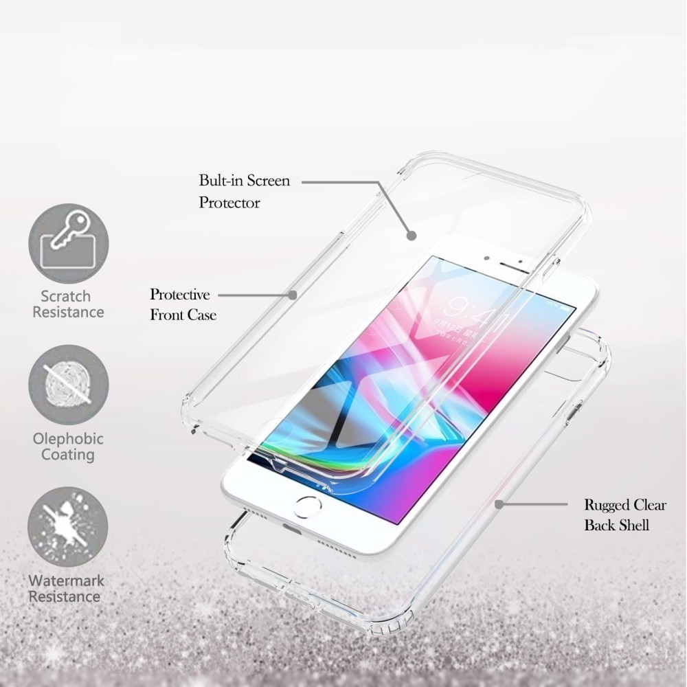 Full Protection Case iPhone SE (2020) transparent