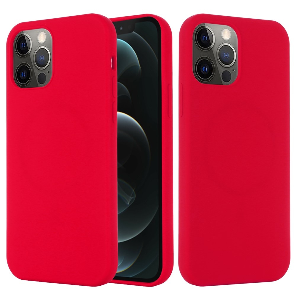 Silicone Magnetic Case iPhone 13 Red