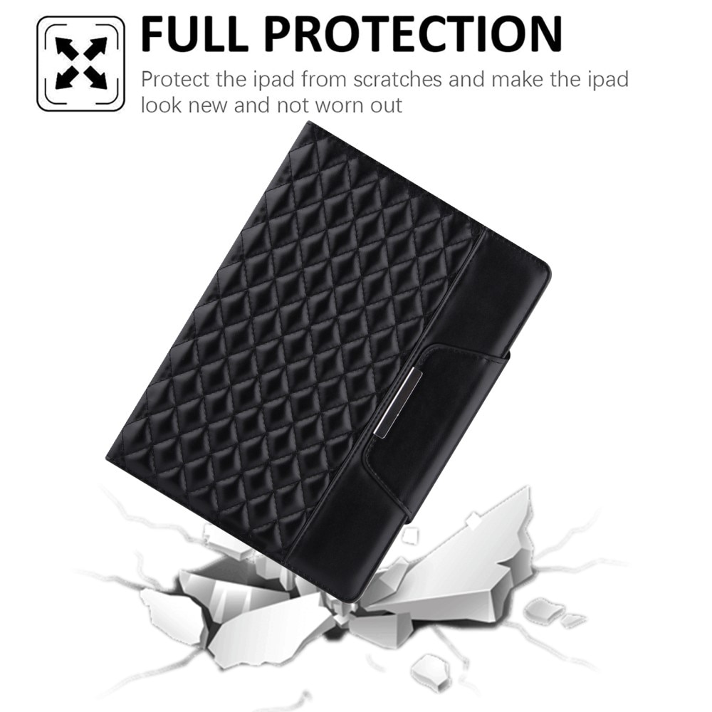 Fodral iPad Air 10.5 3rd Gen (2019) Quilted svart