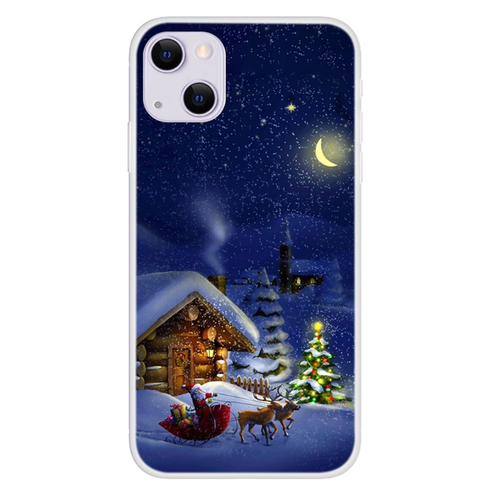 TPU Skal med Julmotiv iPhone 13 - Julnatt