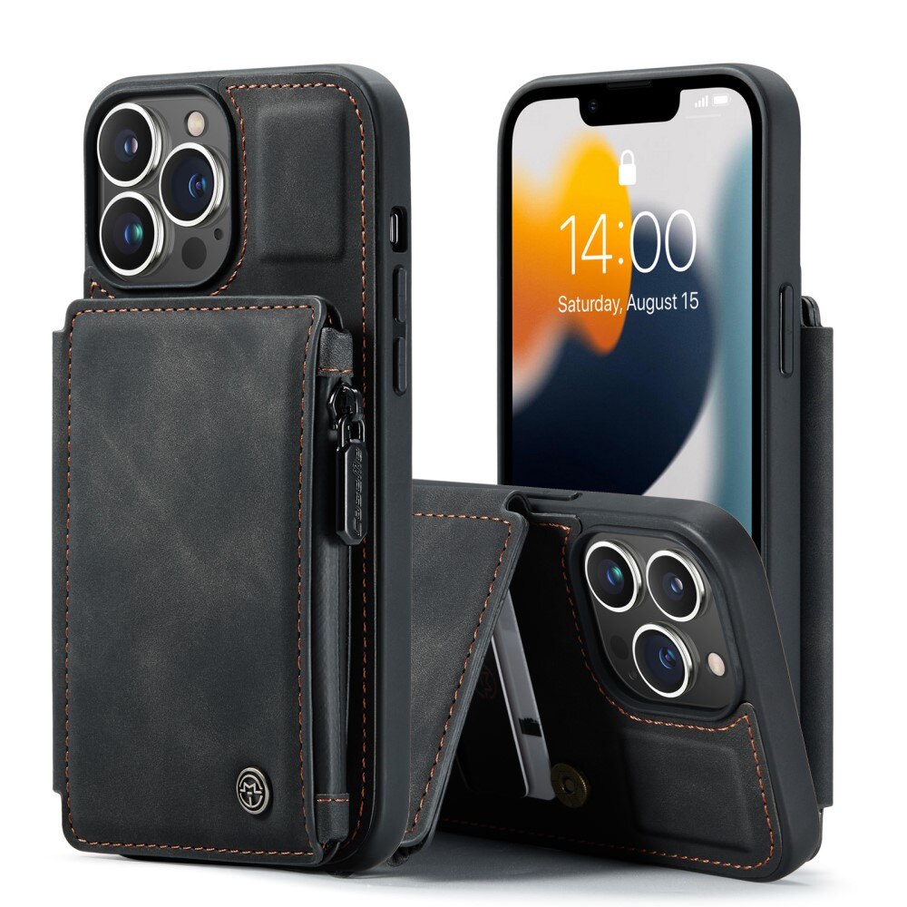 Multi-slot Skal iPhone 13 Pro Max svart
