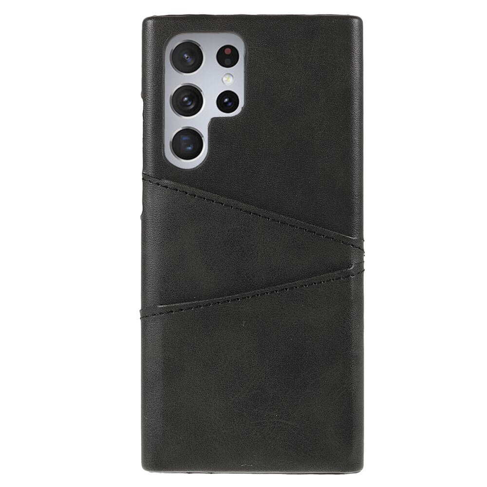 Card Slots Case Samsung Galaxy S22 Ultra svart