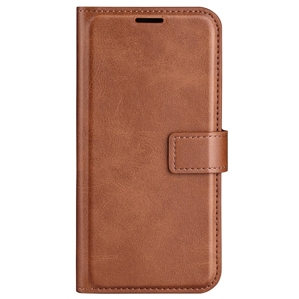 Leather Wallet iPhone 14 Plus Brown
