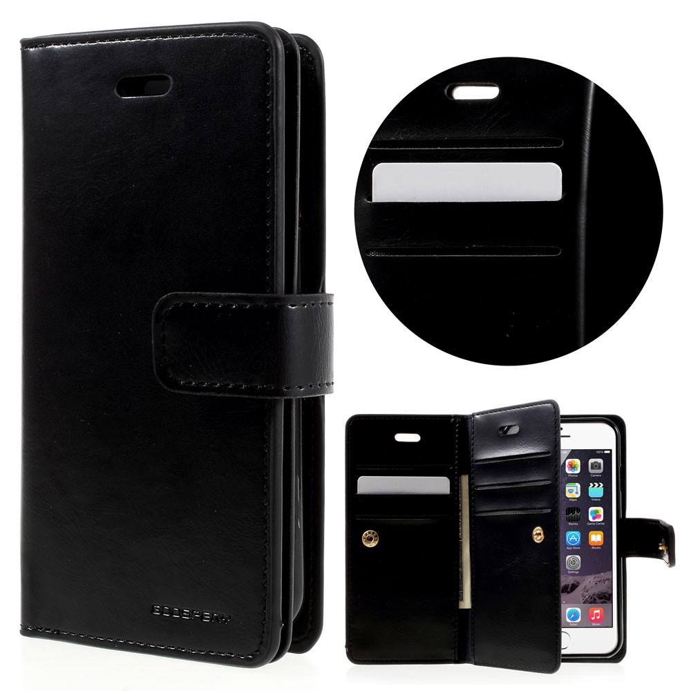 Mansoor Wallet Diary Case iPhone 7/8/SE svart