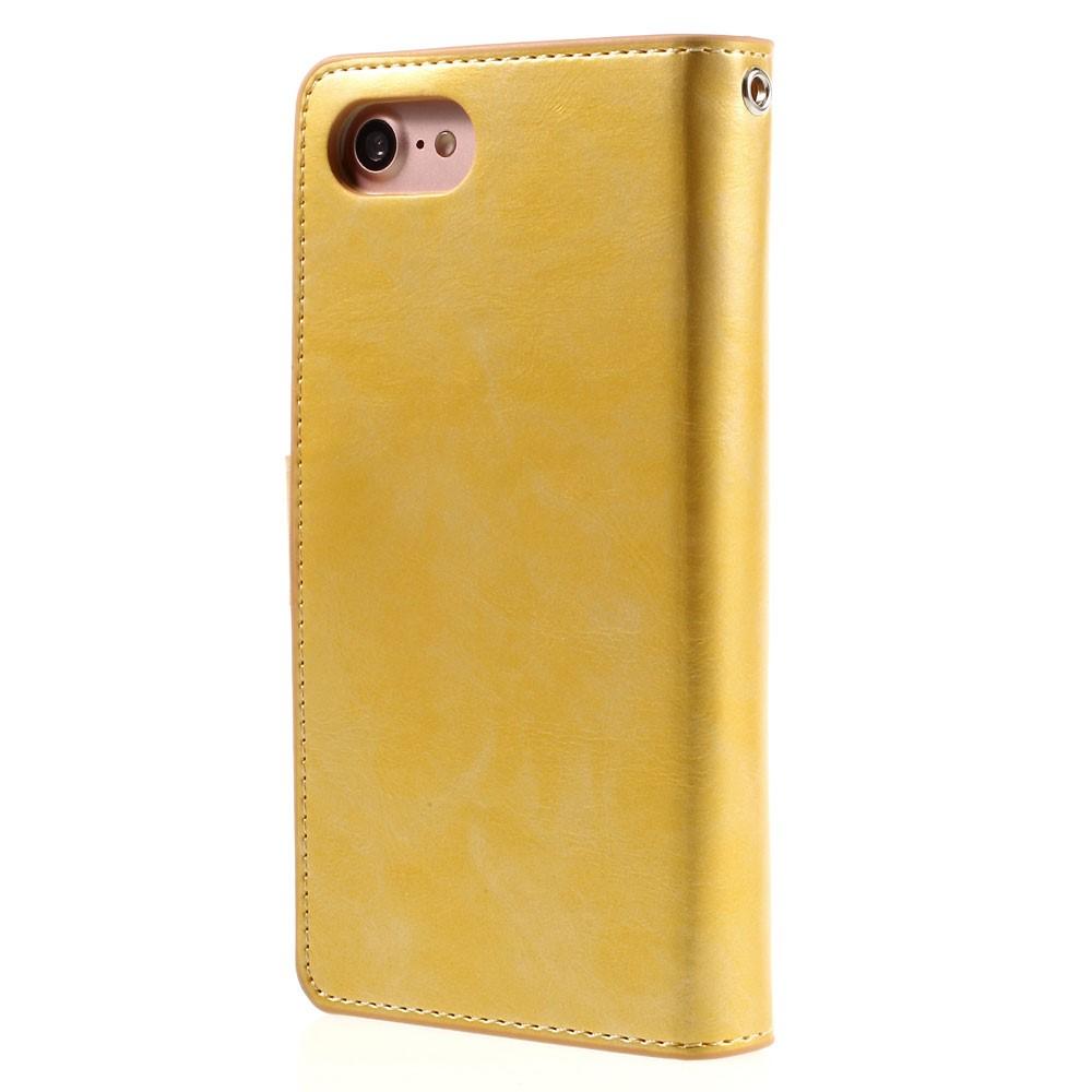 Mansoor Wallet Diary Case iPhone 7/8/SE guld