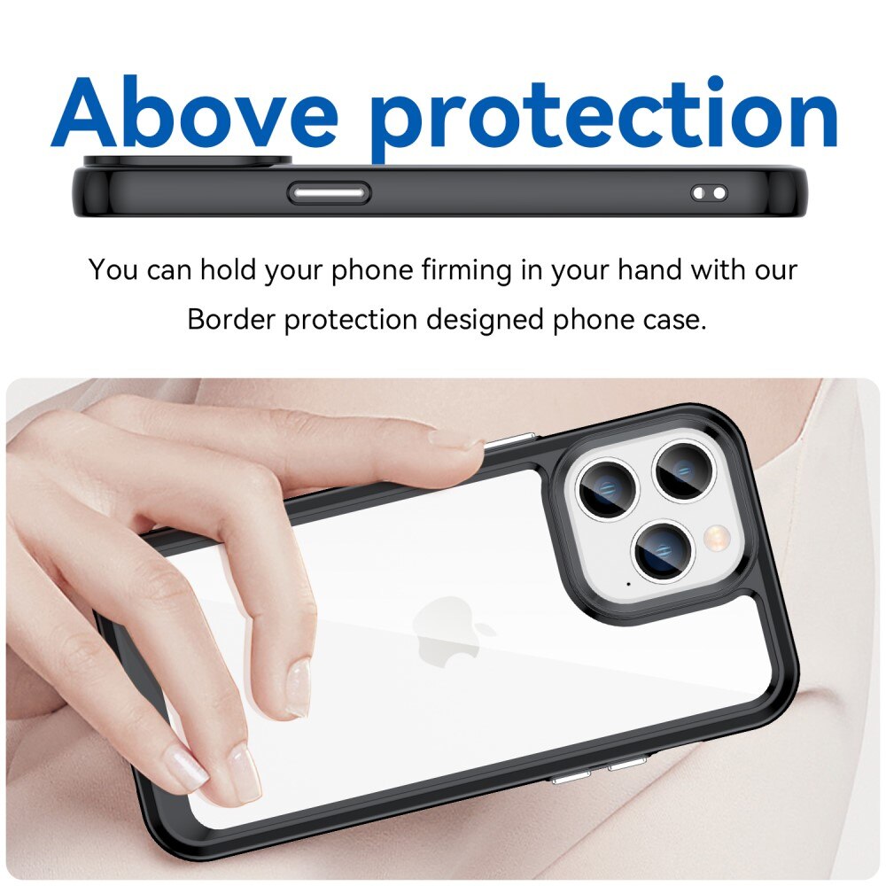Hybridskal iPhone 14 Pro Svart