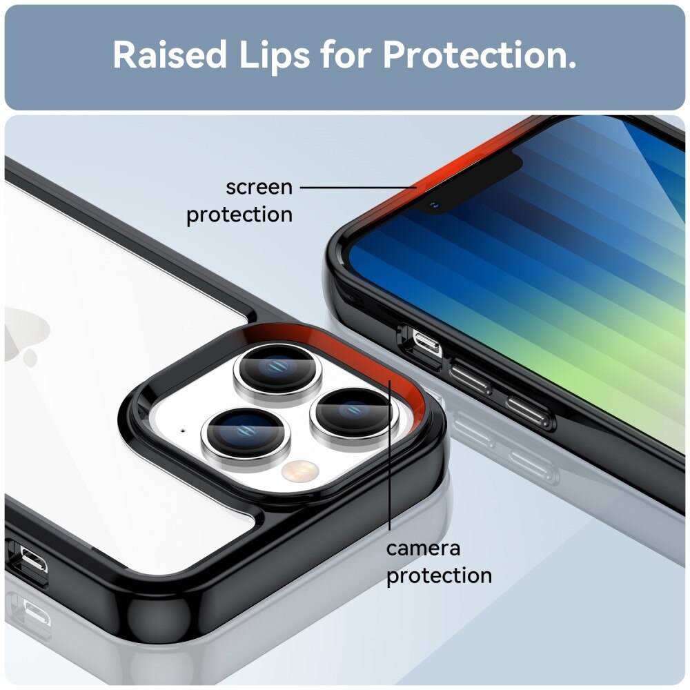 Hybridskal iPhone 14 Pro Svart