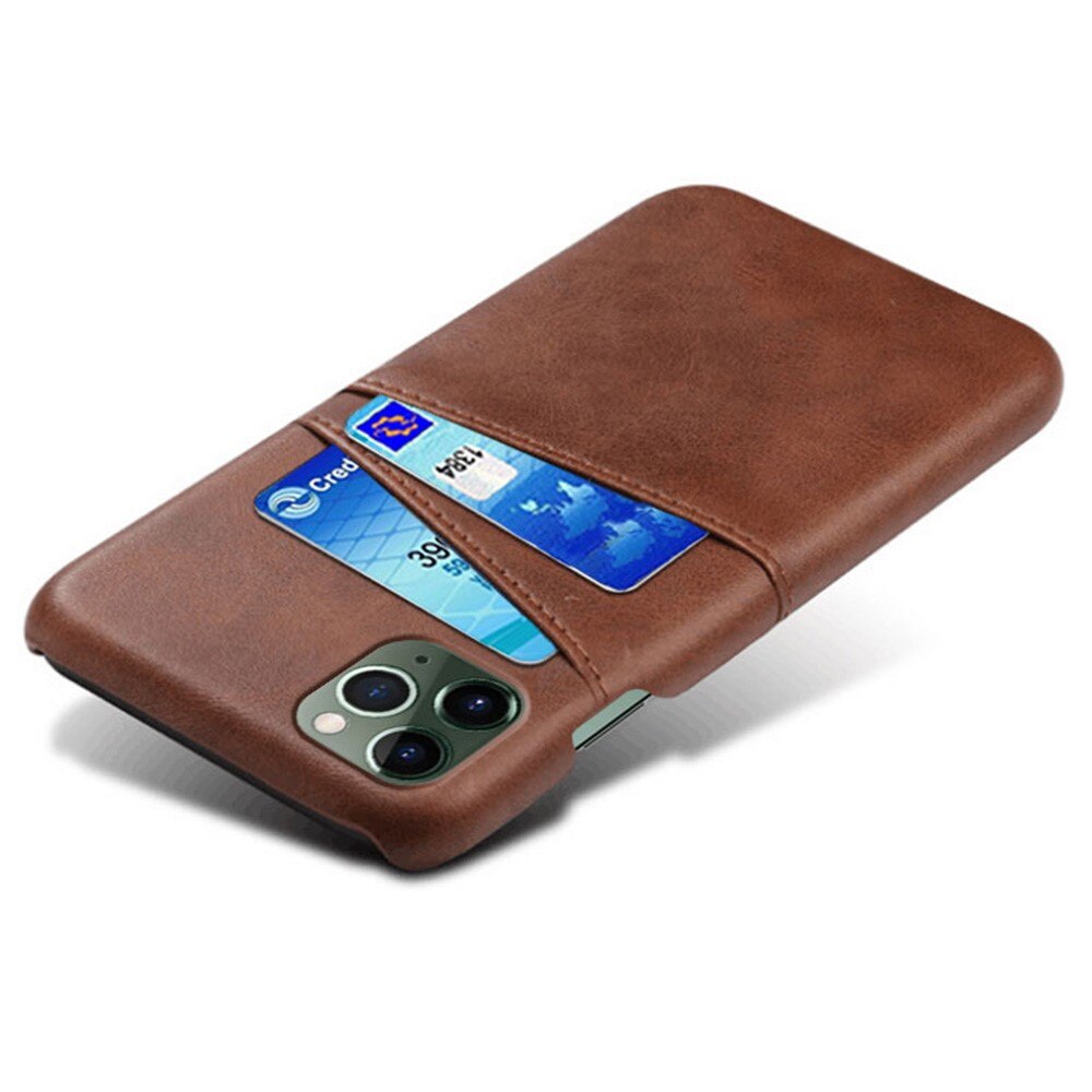 Card Slots Case iPhone 14 Pro brun