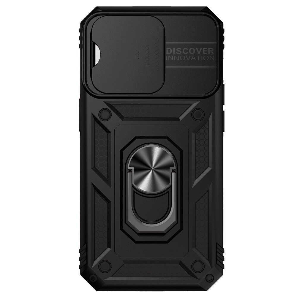 Hybridskal Ring + Kameraskydd iPhone 14 Pro Max Svart