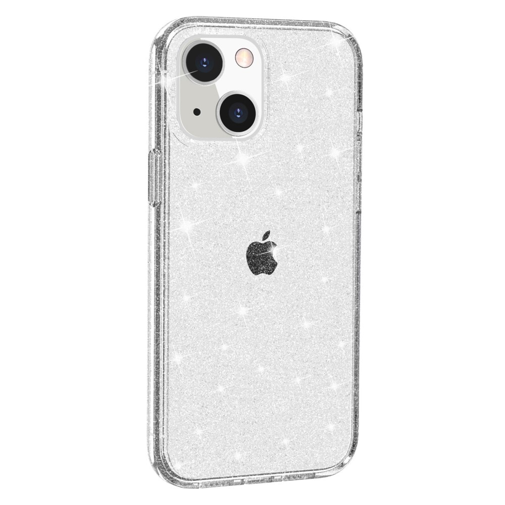Liquid Glitter Case iPhone 14 Transparent