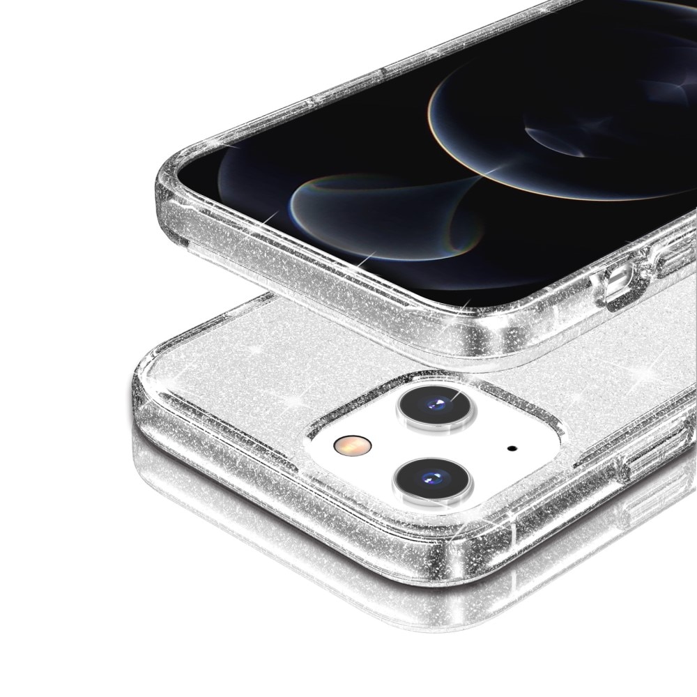 Liquid Glitter Case iPhone 14 Transparent