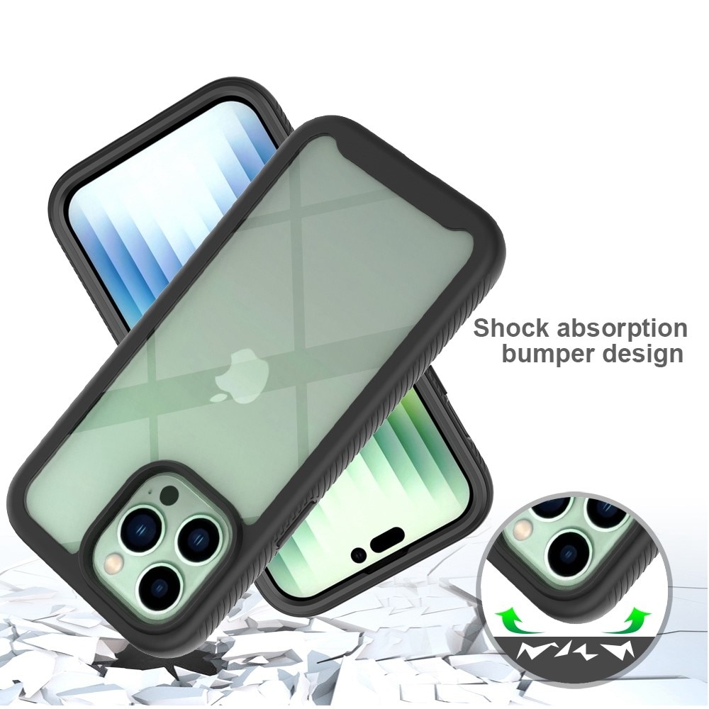 Full Protection Case iPhone 14 Pro Max Svart